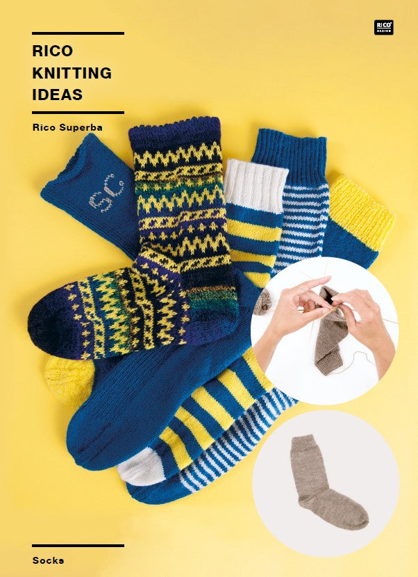 Rico Superba Sock Pattern (free downloadable pdf)