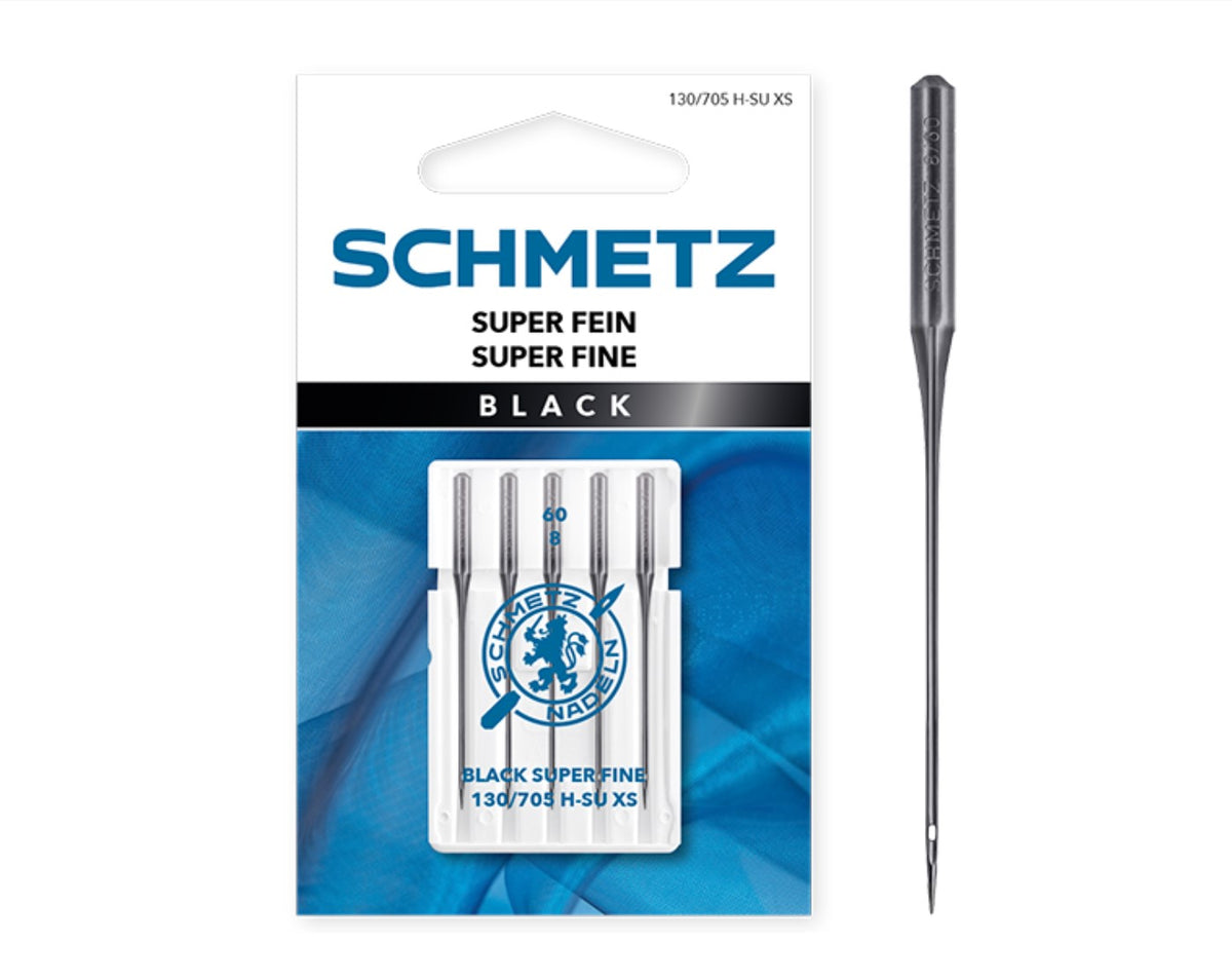 Schmetz BLACK Super Fine Needles