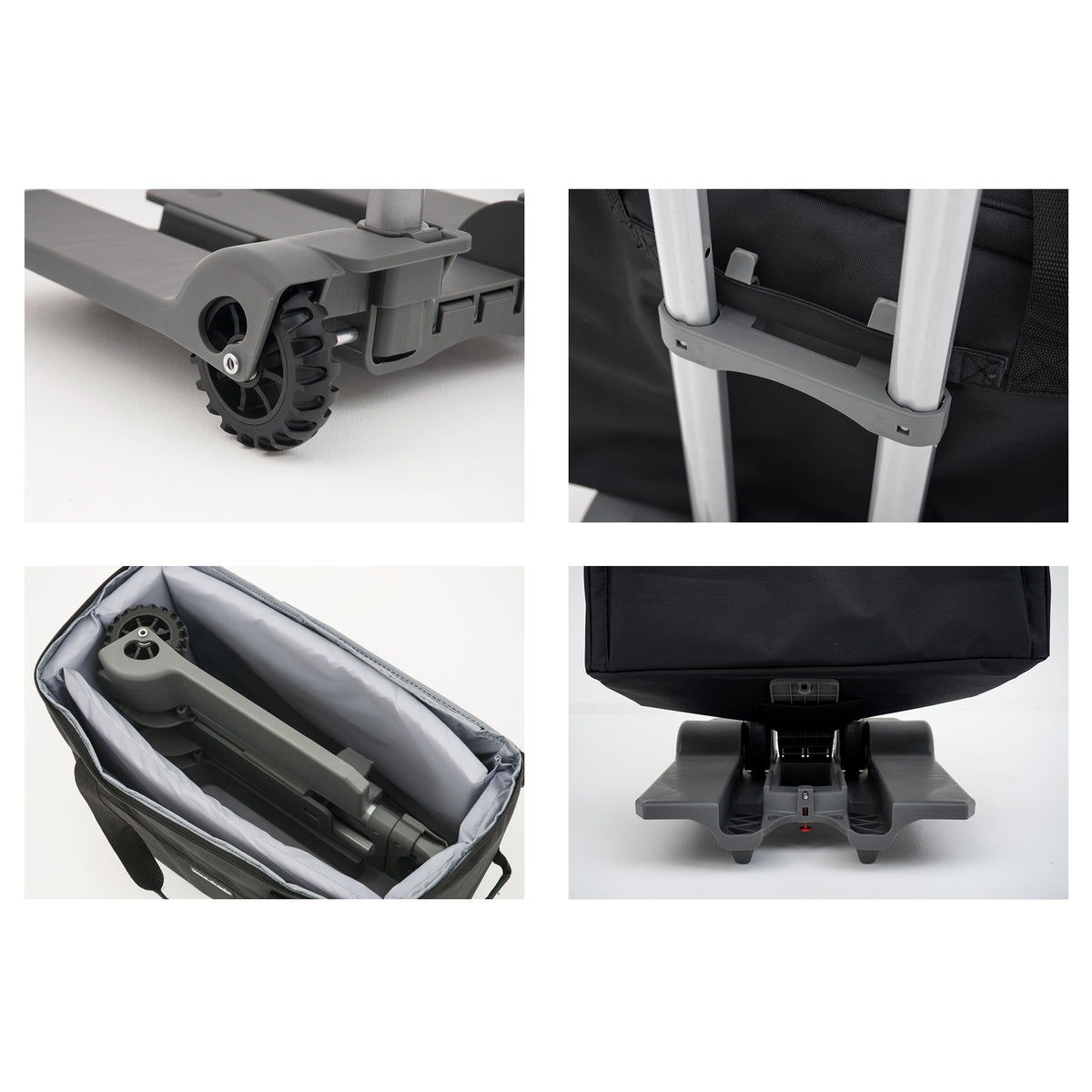 Sewing Machine Trolley Bag (L): Black