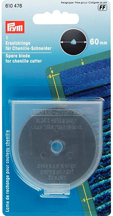 Prym Bundle Offer - 60mm Chenille Cutter with Case & Spare Blade