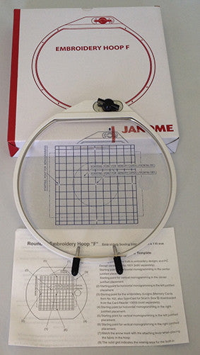 Janome Spring Loaded Hoop F