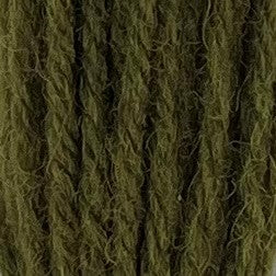 Appletons Crewel Wool 2 Ply 346 Mid Olive Green skein