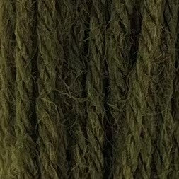 Appletons Crewel Wool 2 Ply 347 Mid Olive Green skein