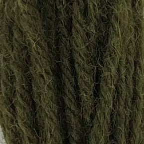 Appletons Tapestry Wool 4 Ply 348 Mid Olive Green skein