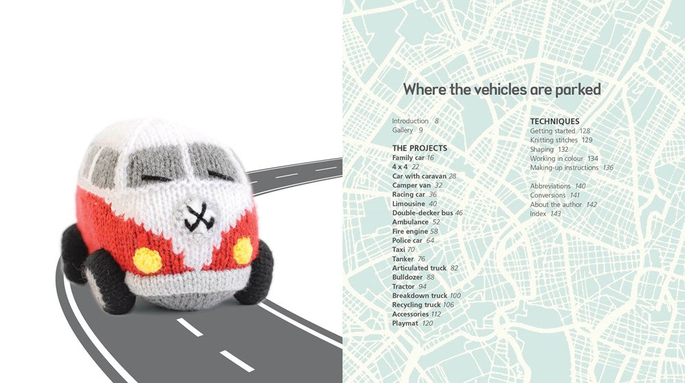 Knitted Cars and Trucks