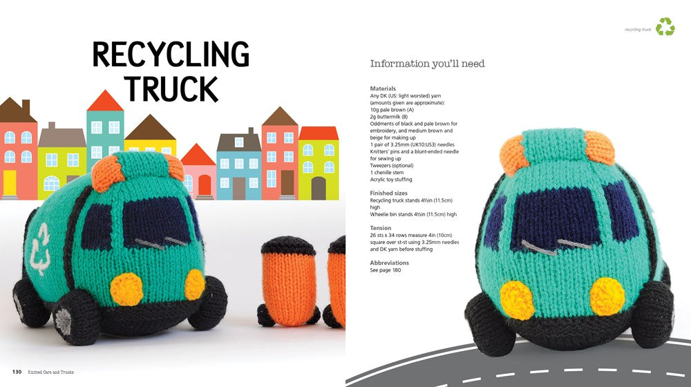Knitted Cars and Trucks
