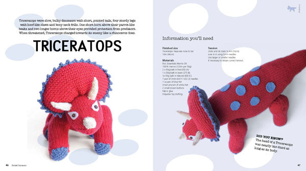 Knitted Dinosaurs