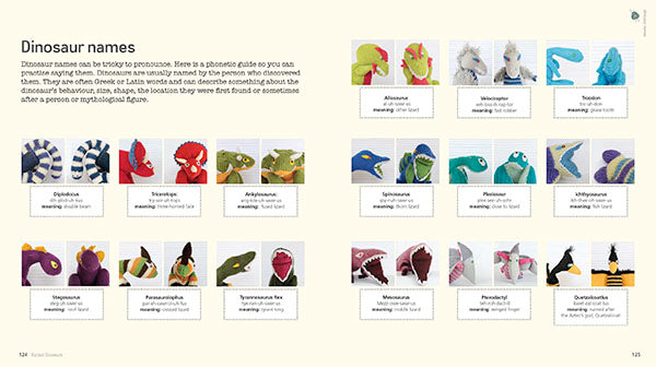 Knitted Dinosaurs