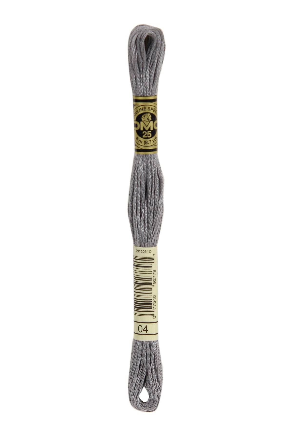 DMC Mouliné Stranded Cotton 04 Tin Dark