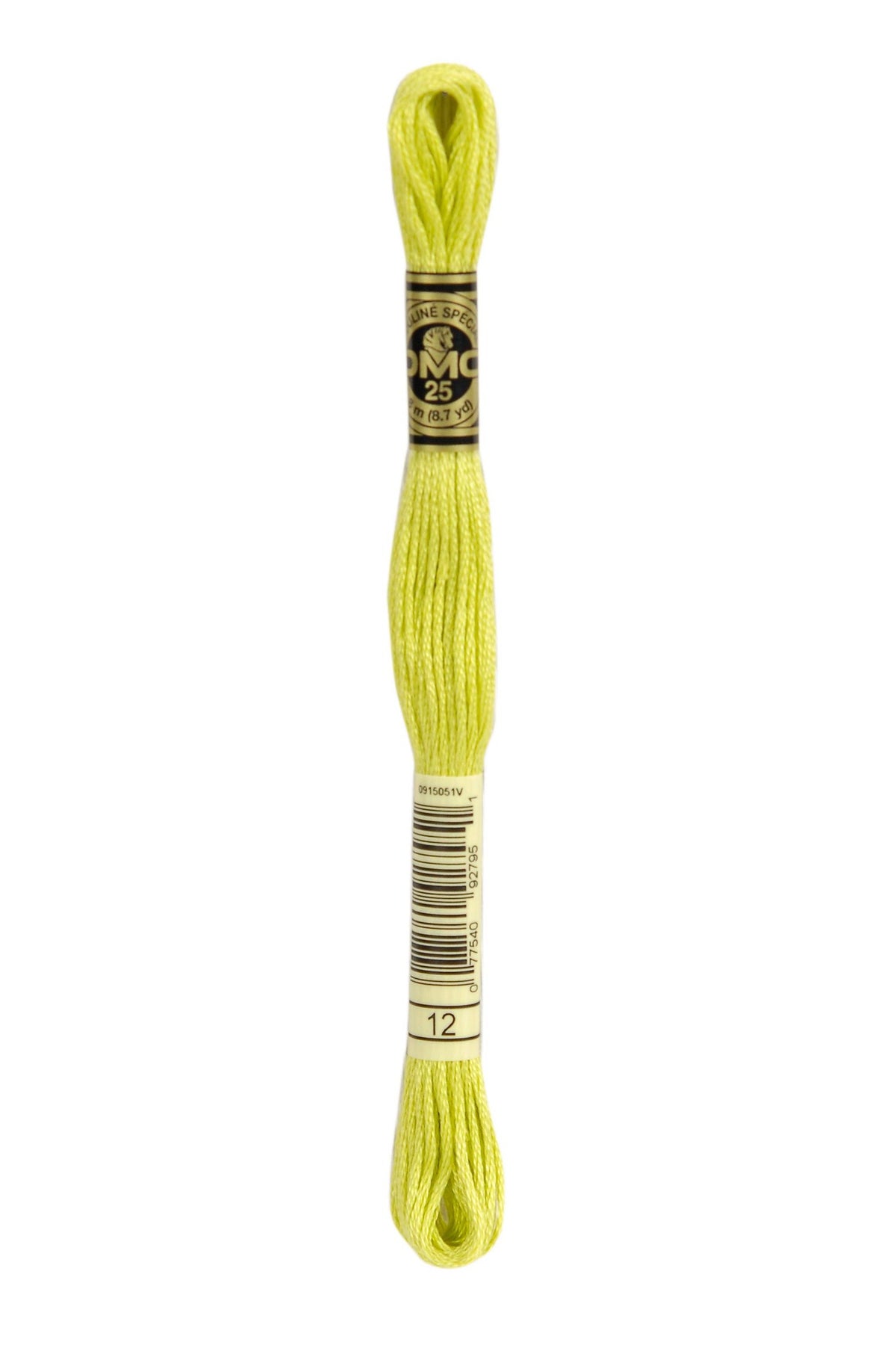 DMC Mouliné Stranded Cotton 12 Tender Green