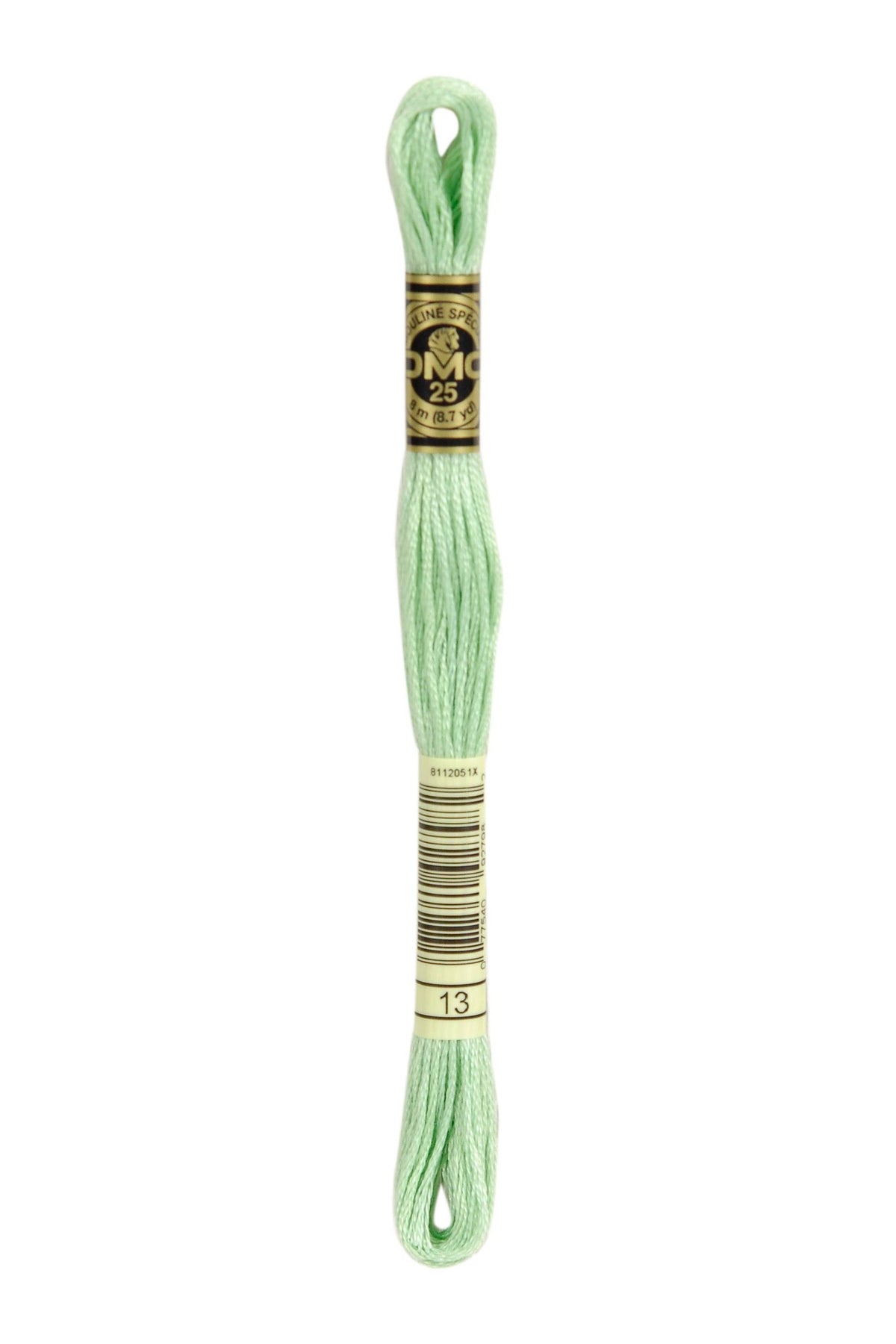 DMC Mouliné Stranded Cotton 13 Nile Green Medium Light