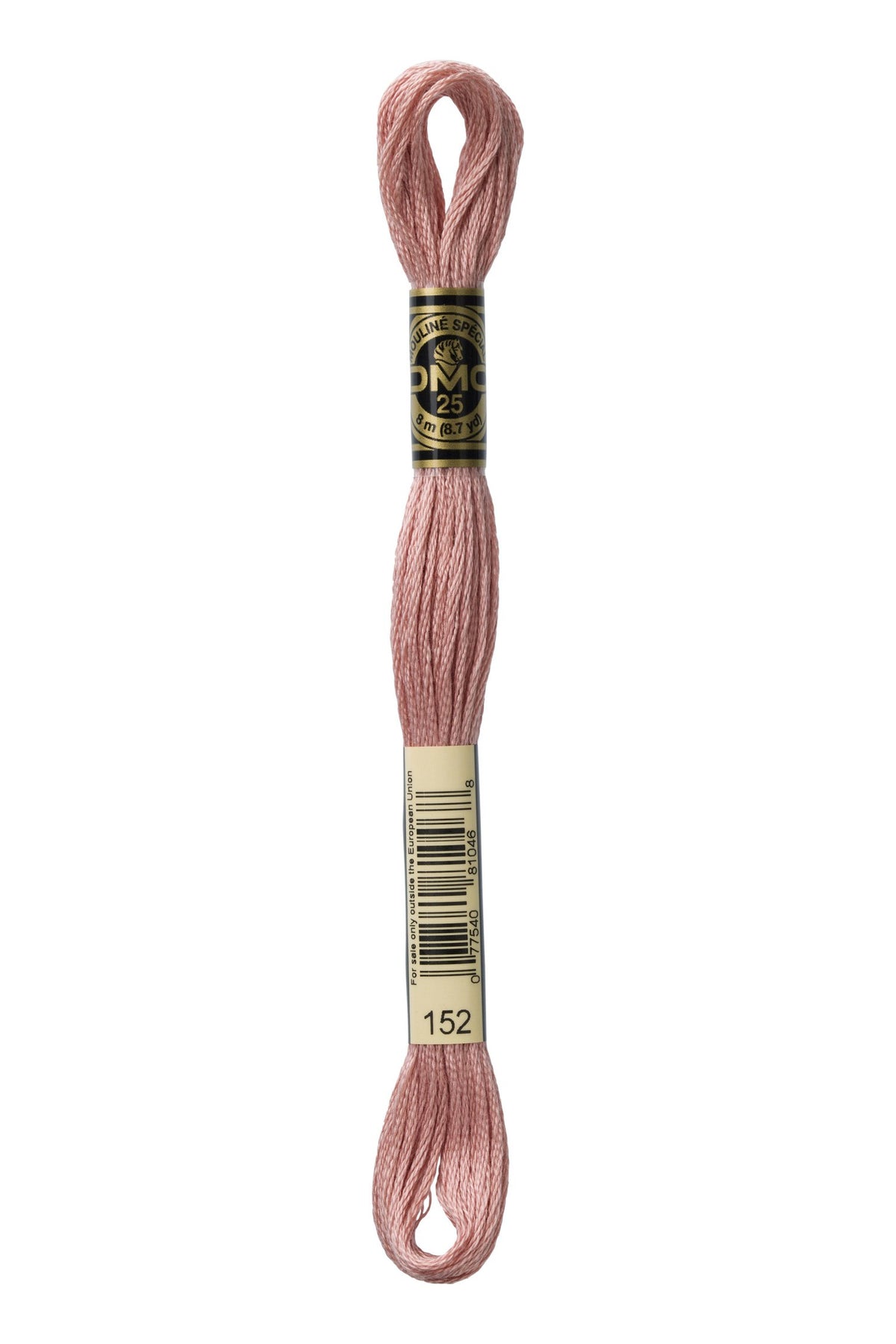 DMC Mouliné Stranded Cotton 152 Shell Pink Medium Light