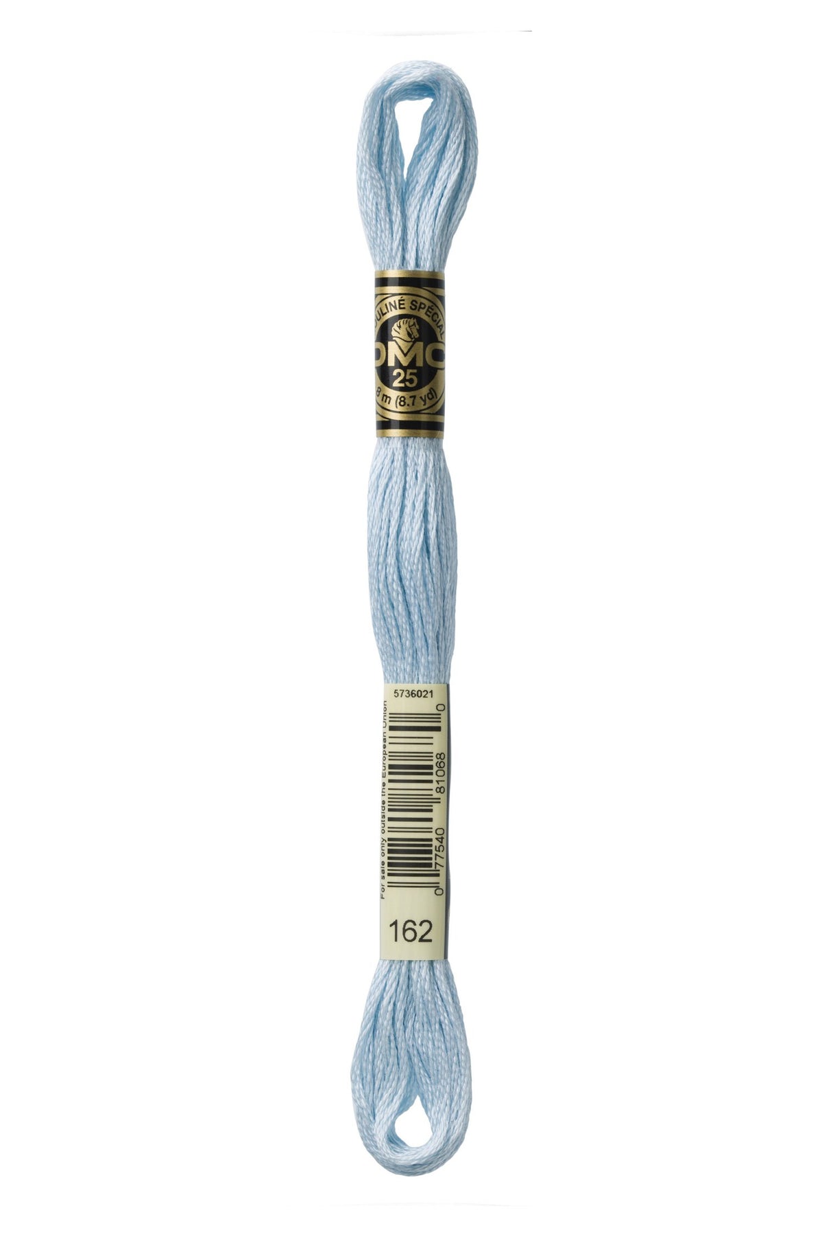 DMC Mouliné Stranded Cotton 162 Blue Ultra Very Light