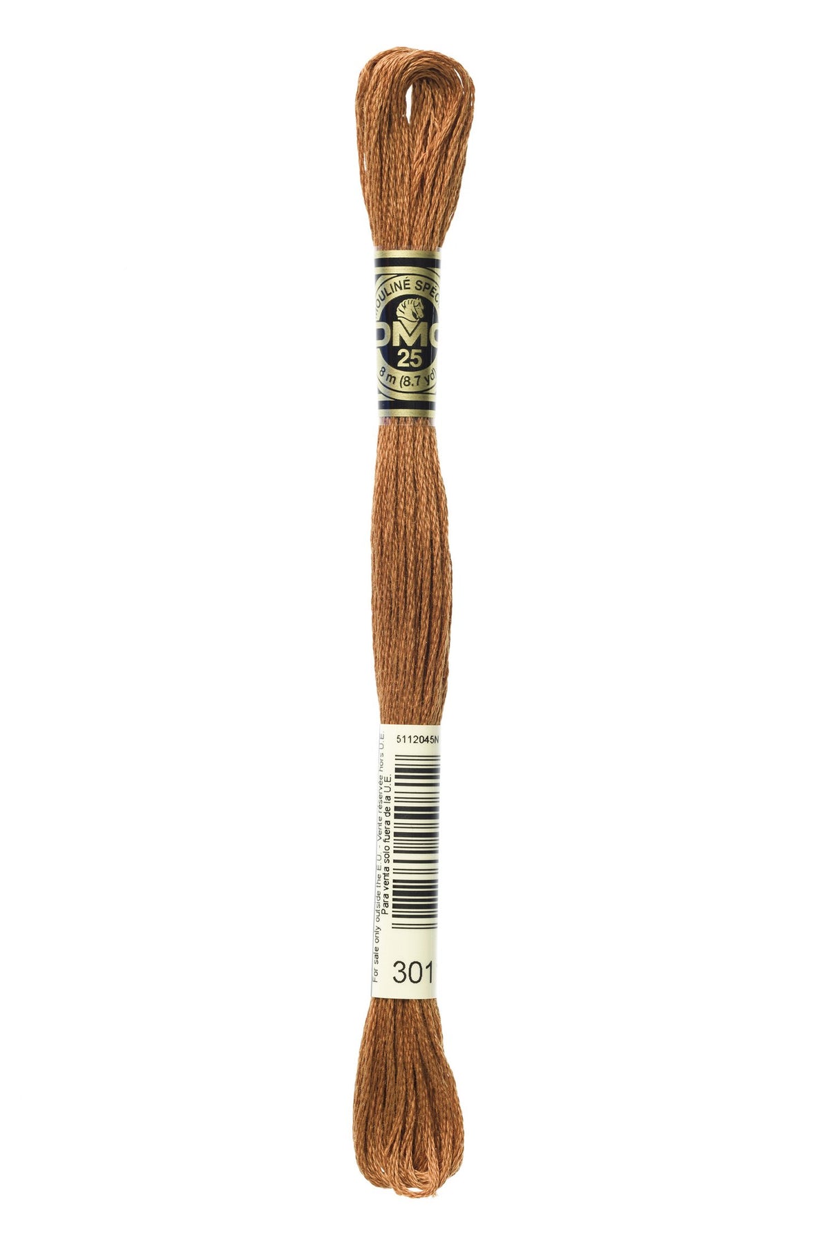 DMC Mouliné Stranded Cotton 301 Mahogany Medium