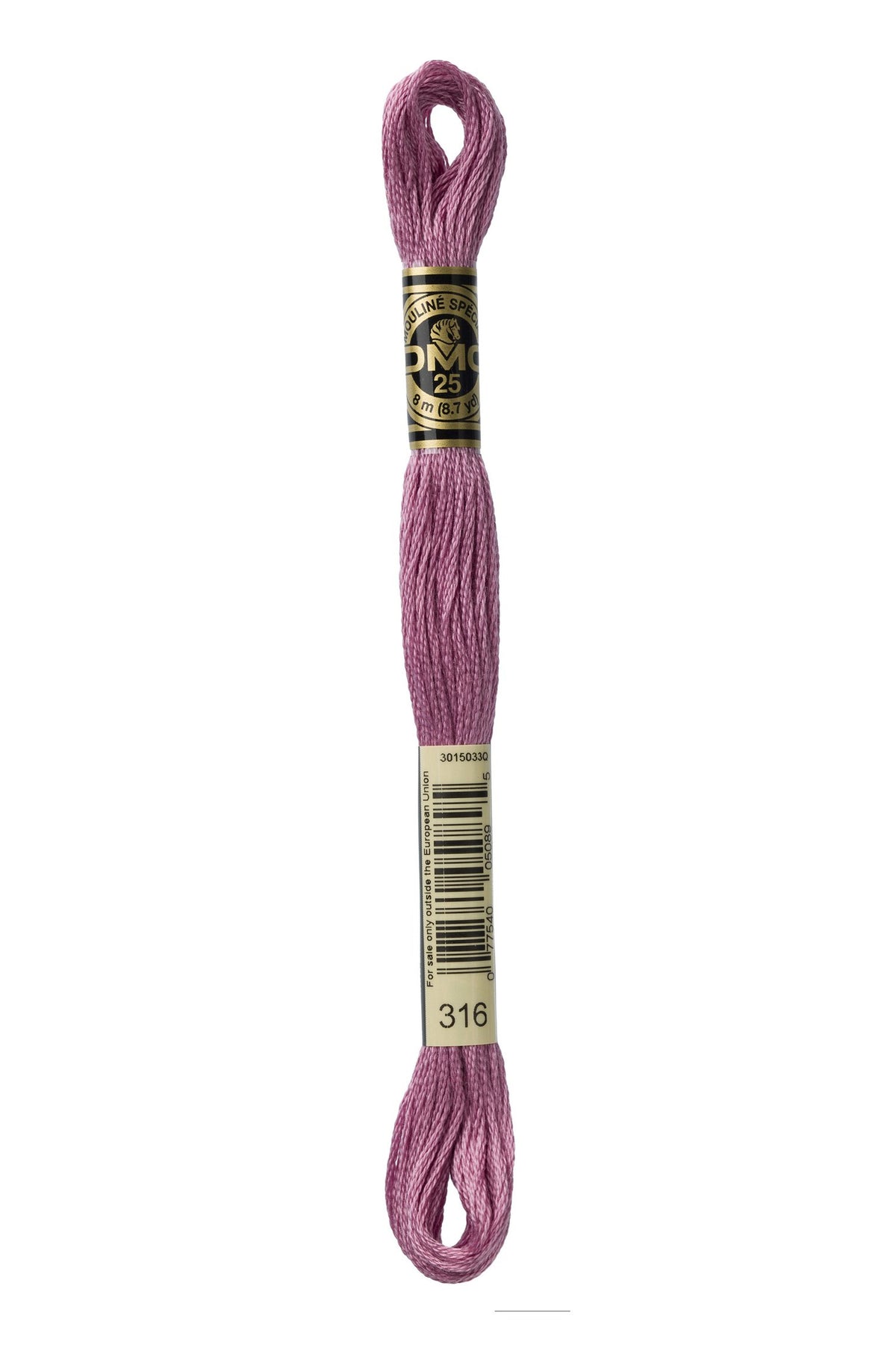 DMC Mouliné Stranded Cotton 316 Antique Mauve Medium