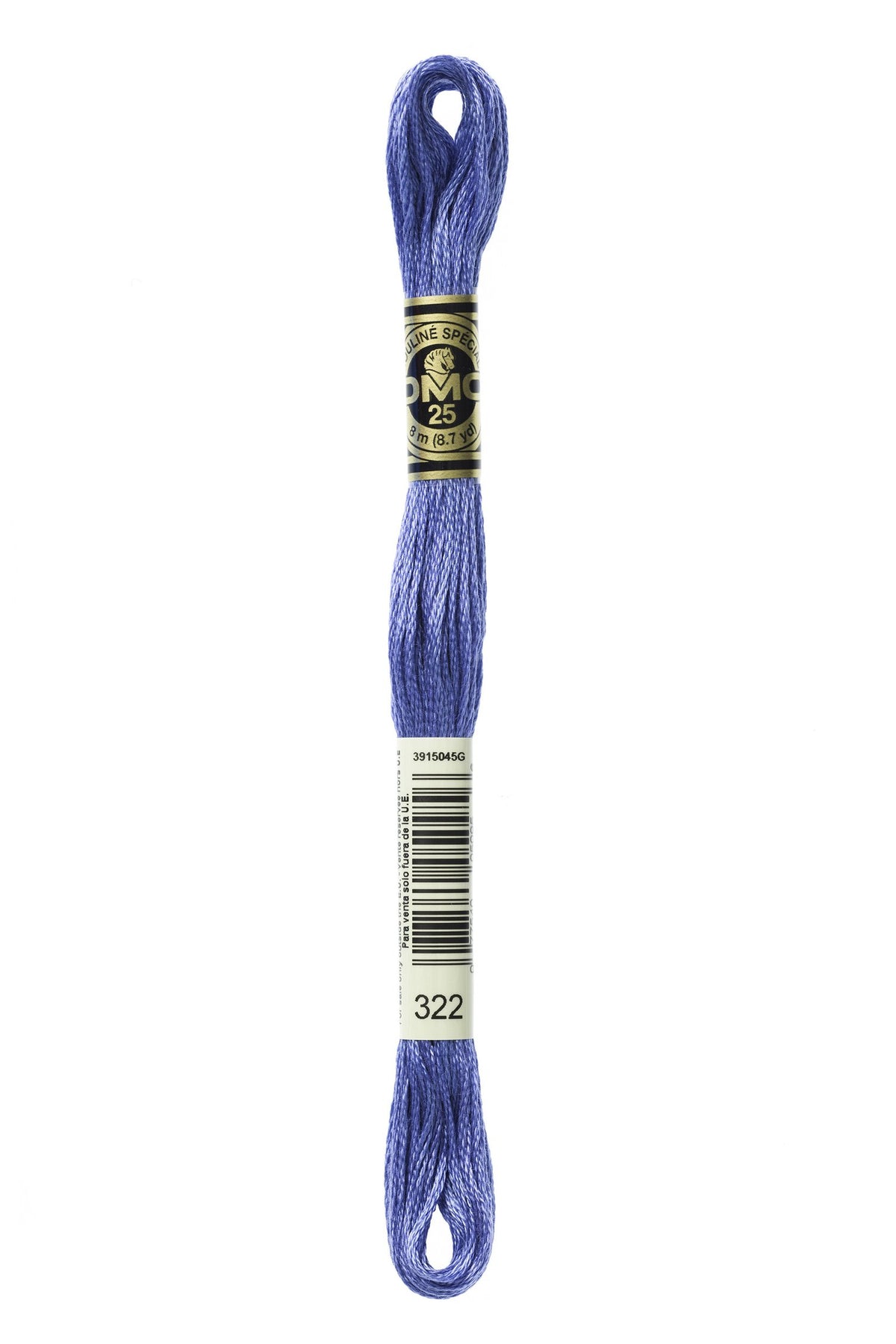 DMC Mouliné Stranded Cotton 322 Baby Blue Dark