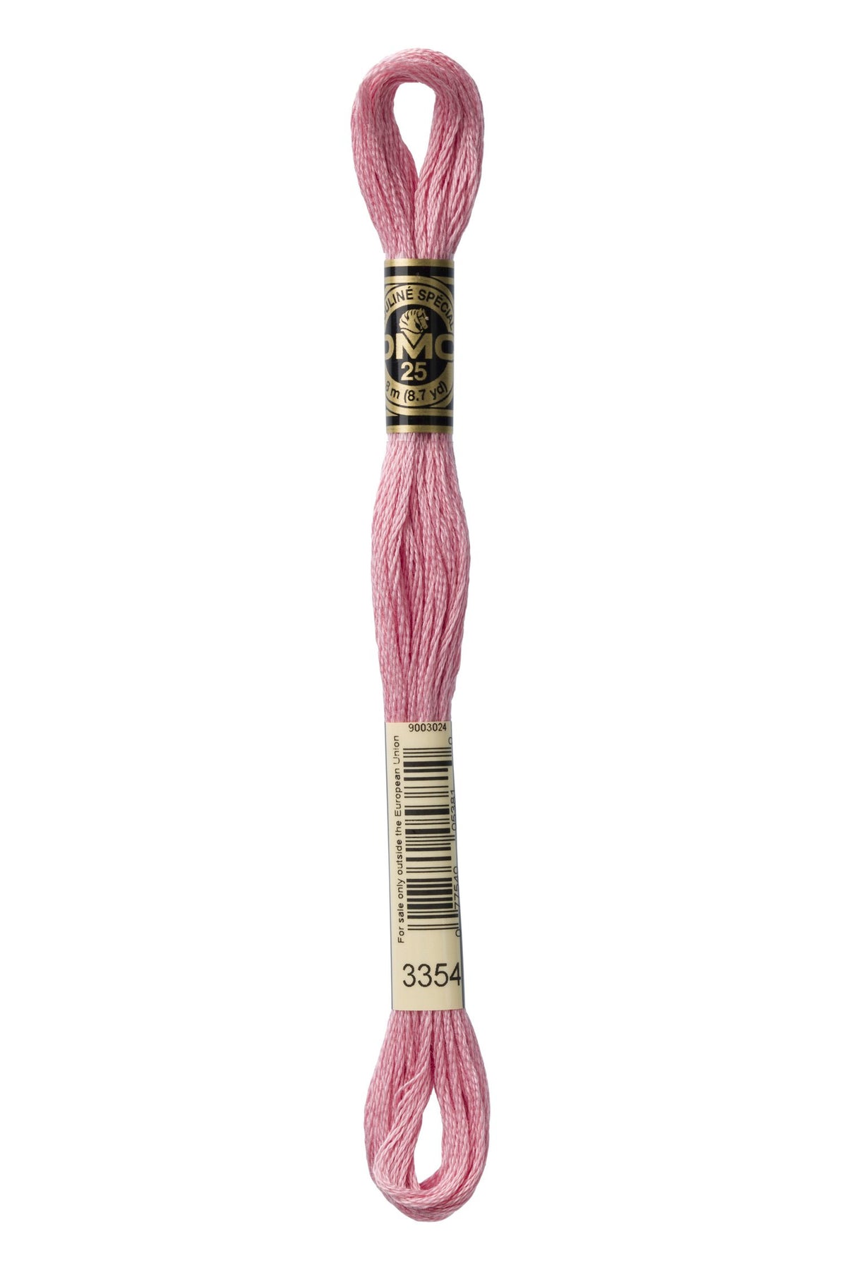 DMC Mouliné Stranded Cotton 3354 Dusty Rose Light