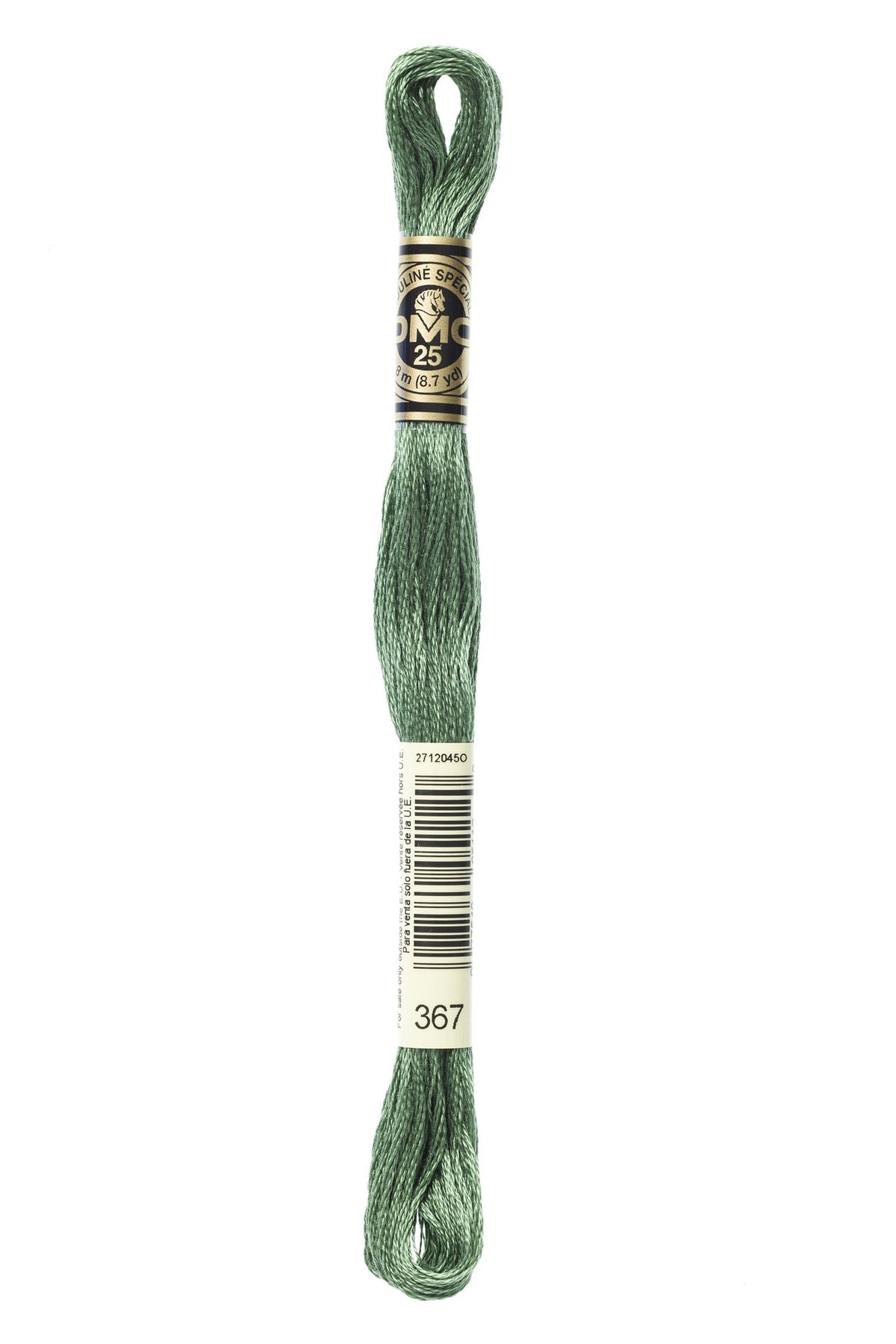 DMC Mouliné Stranded Cotton 367 Pistachio Green Dark