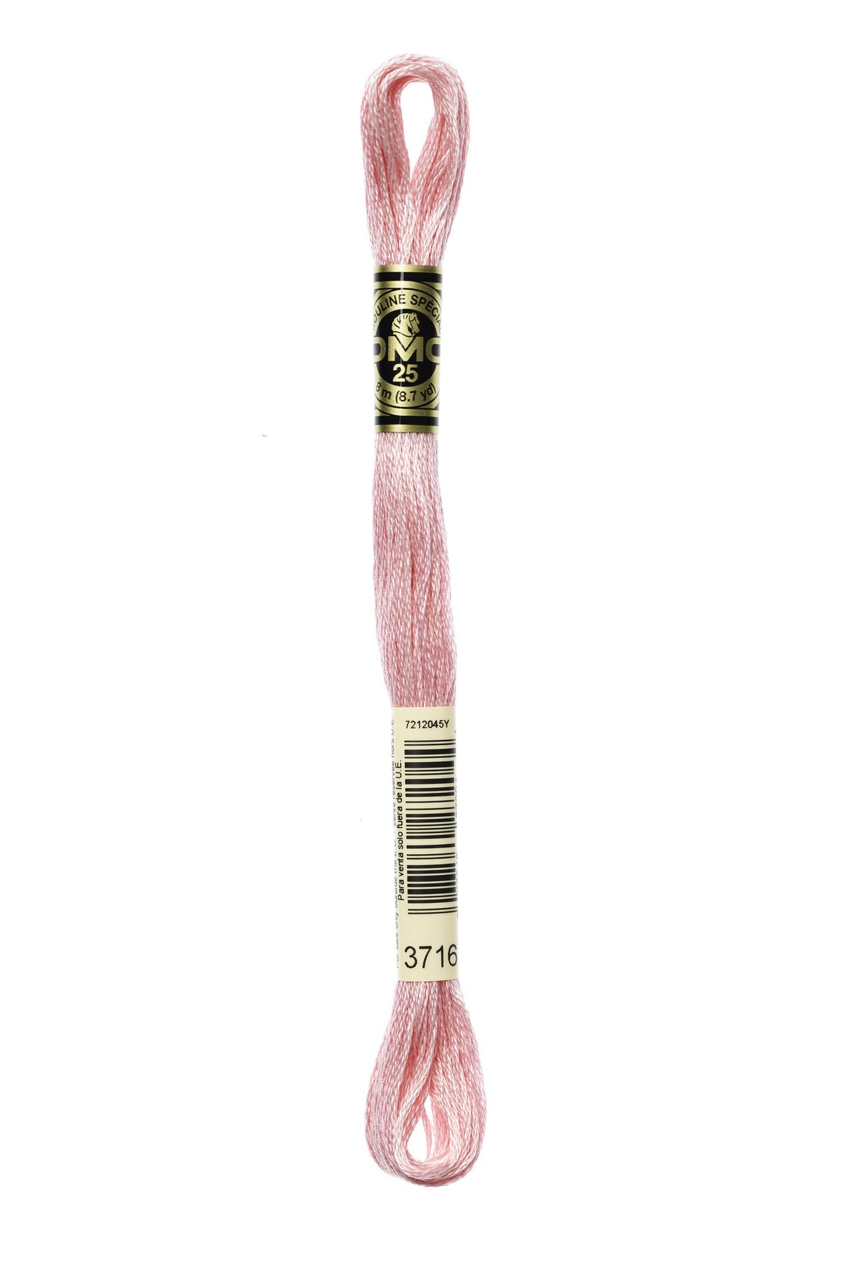 DMC Mouliné Stranded Cotton 3716 Dusty Rose Medium Very Light