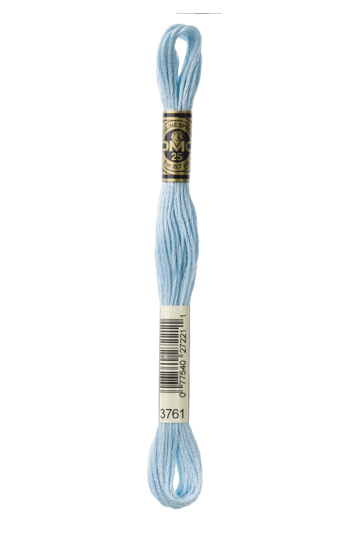 DMC Mouliné Stranded Cotton 3761 Sky Blue Light