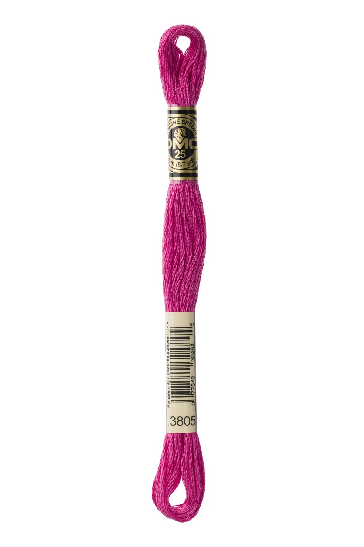 DMC Mouliné Stranded Cotton 3805 Cyclamen Pink