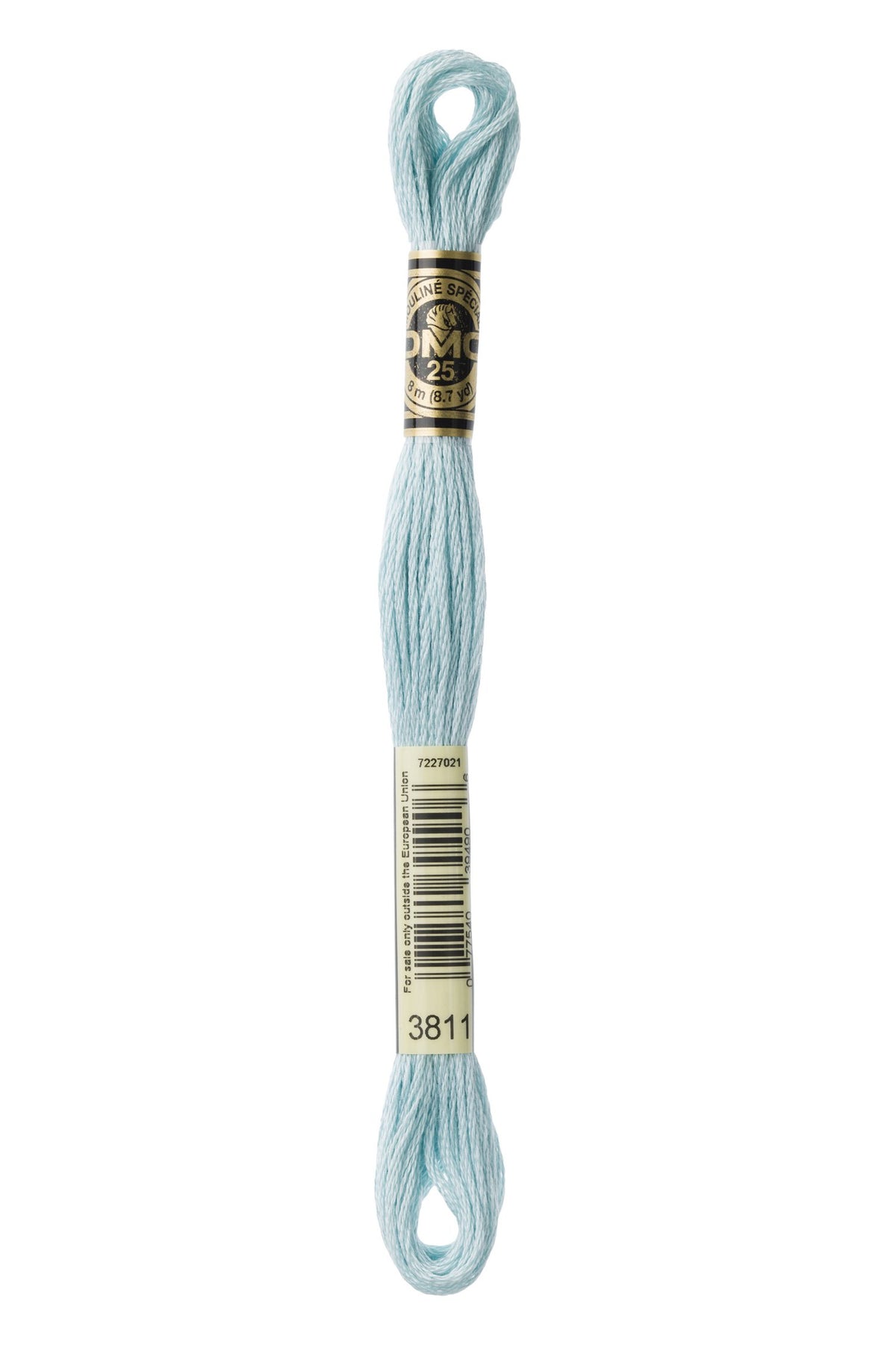 DMC Mouliné Stranded Cotton 3811 Turquoise Very Light