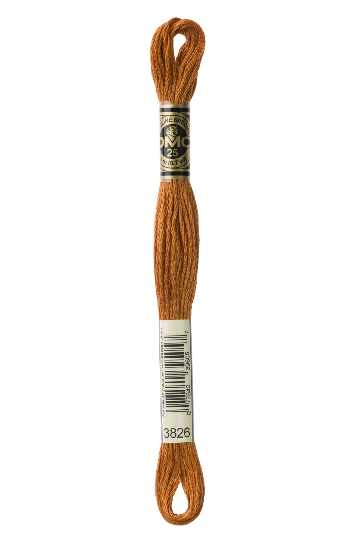 DMC Mouliné Stranded Cotton 3826 Golden Brown