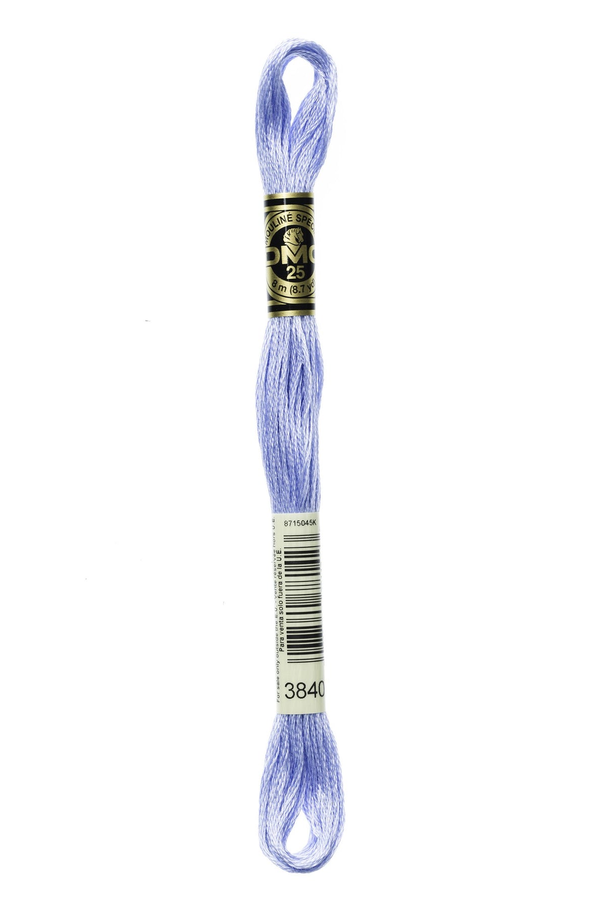 DMC Mouliné Stranded Cotton 3840 Lavender Blue Light