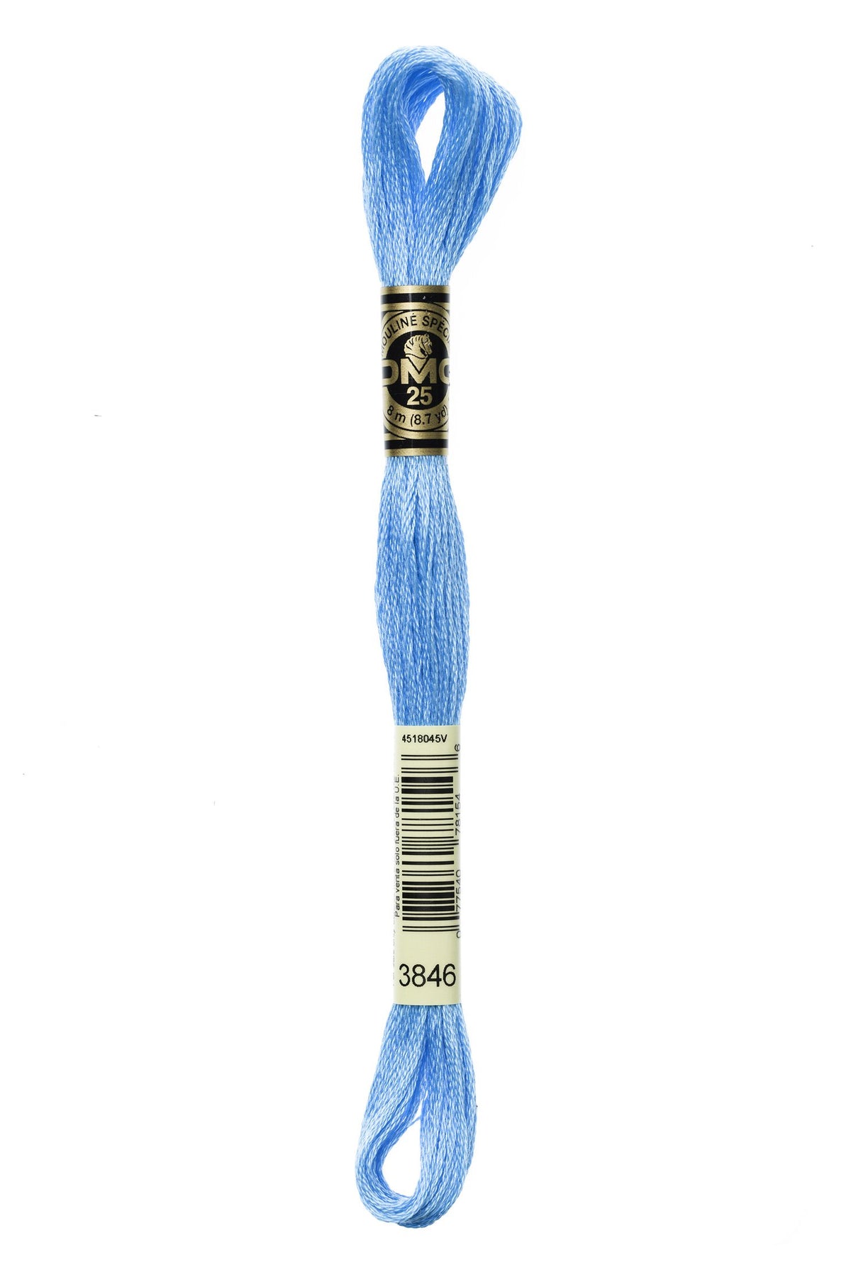 DMC Mouliné Stranded Cotton 3846 Turquoise Bright Light