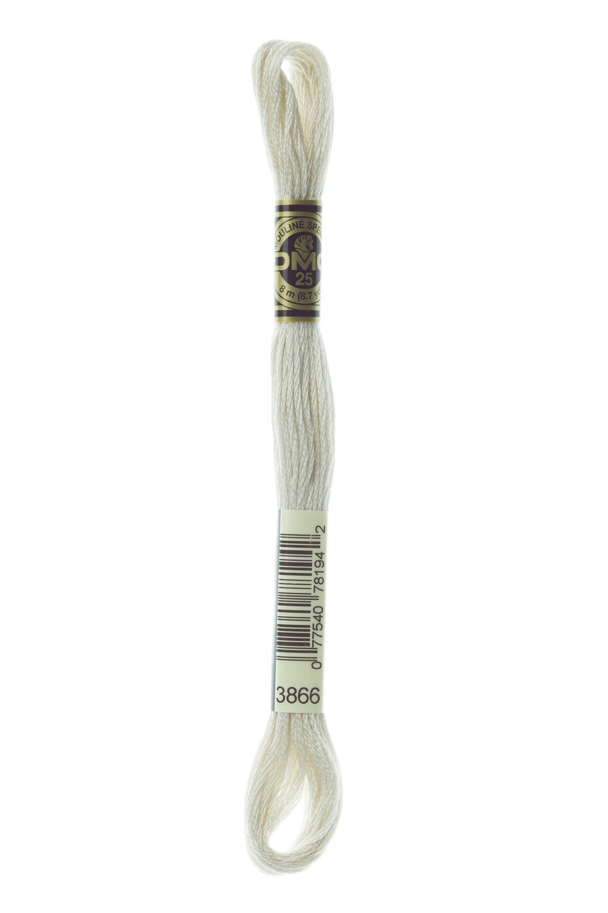 DMC Mouliné Stranded Cotton 3866 Mocha Brown Ultra Very Light