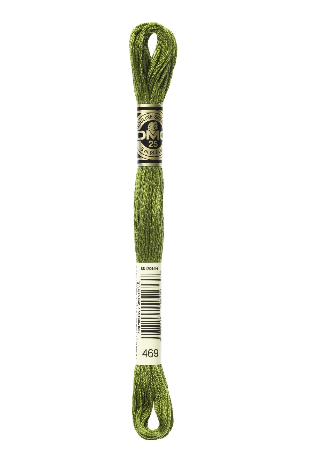 DMC Mouliné Stranded Cotton 469 Avocado Green