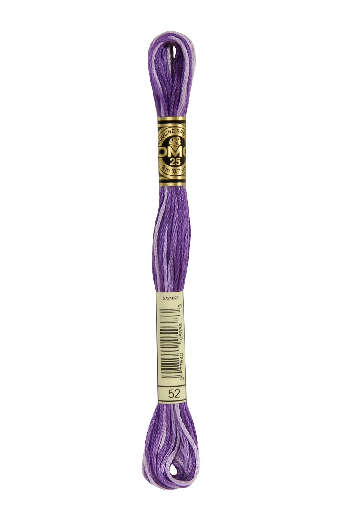 DMC Mouliné Stranded Cotton 52 Variegated Violet