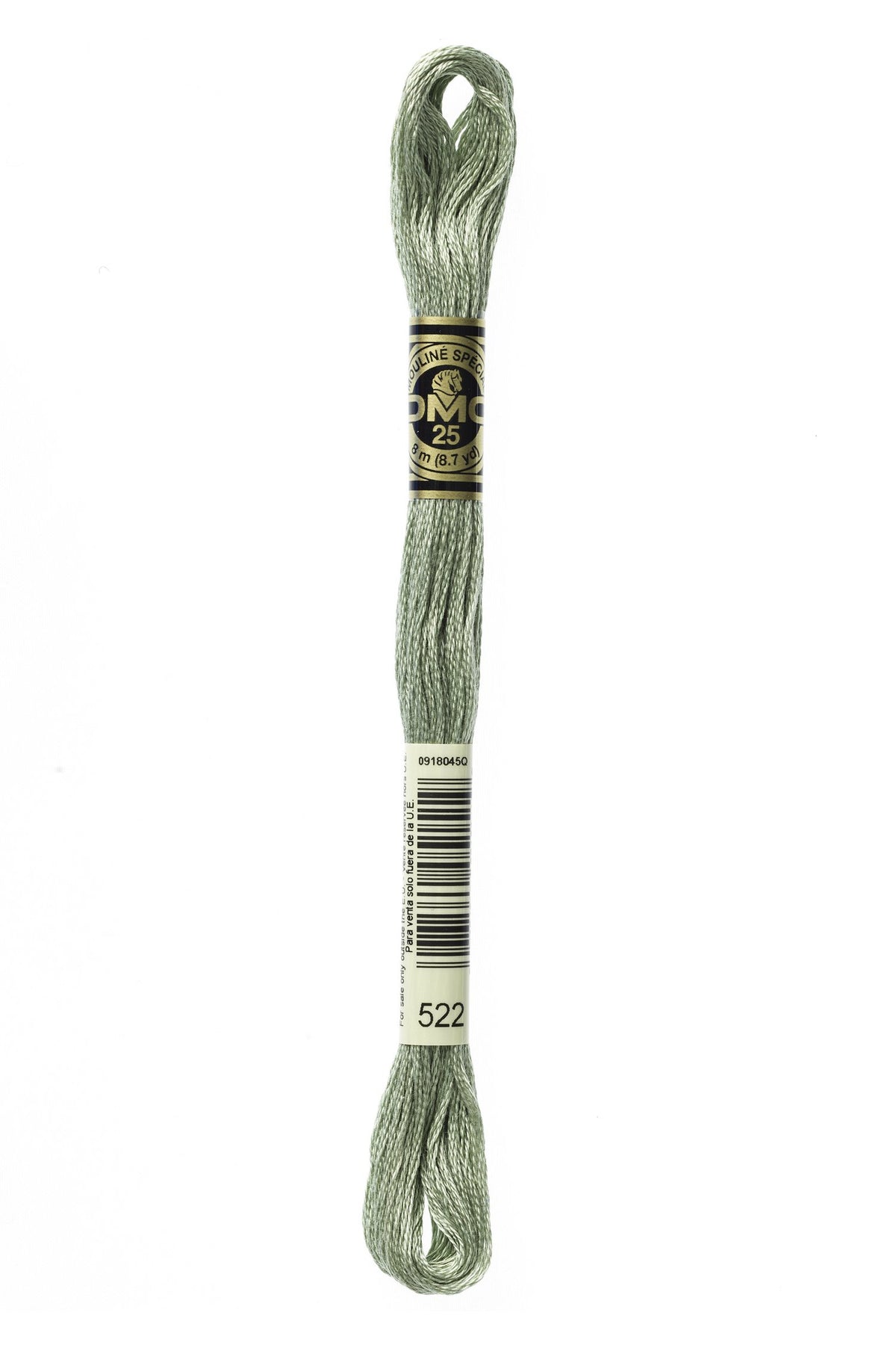DMC Mouliné Stranded Cotton 522 Fern Green