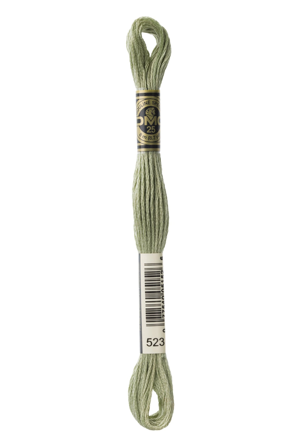 DMC Mouliné Stranded Cotton 523 Fern Green Light