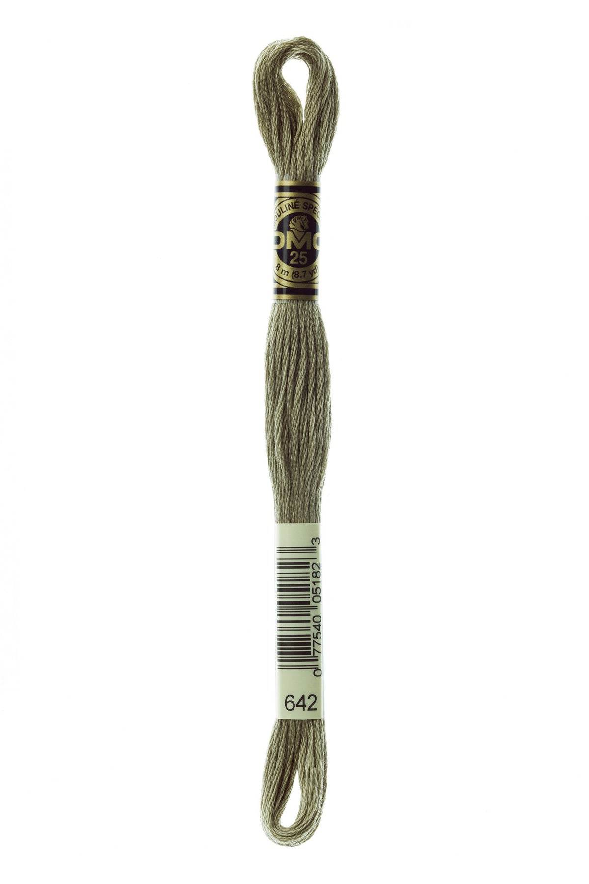 DMC Mouliné Stranded Cotton 642 Beige Gray Dark