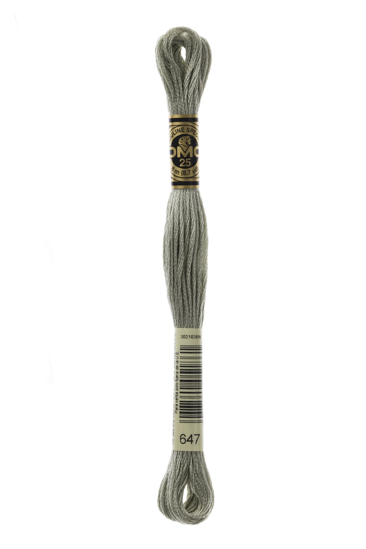DMC Mouliné Stranded Cotton 647 Beaver Gray Medium