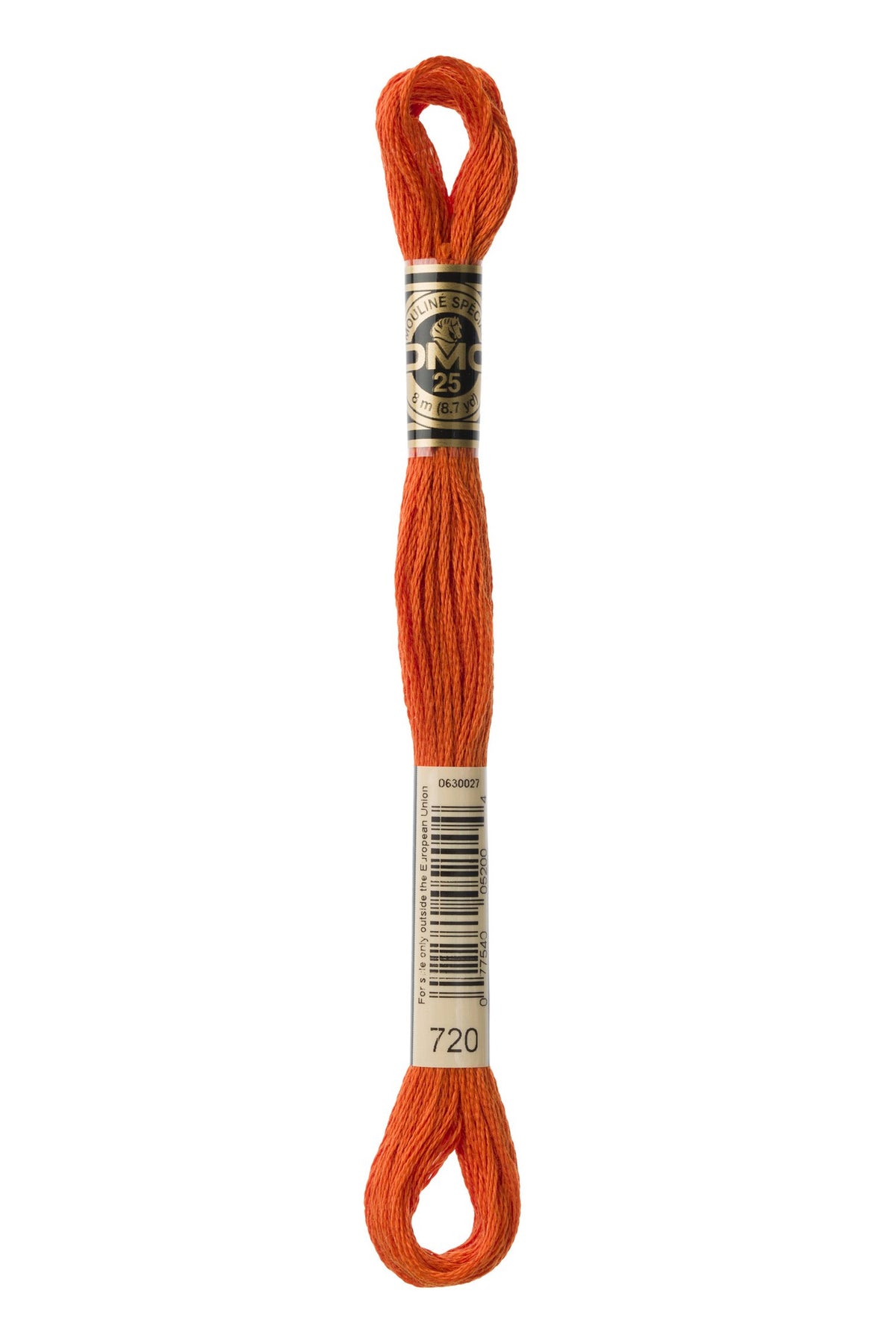 DMC Mouliné Stranded Cotton 720 Orange Spice Dark
