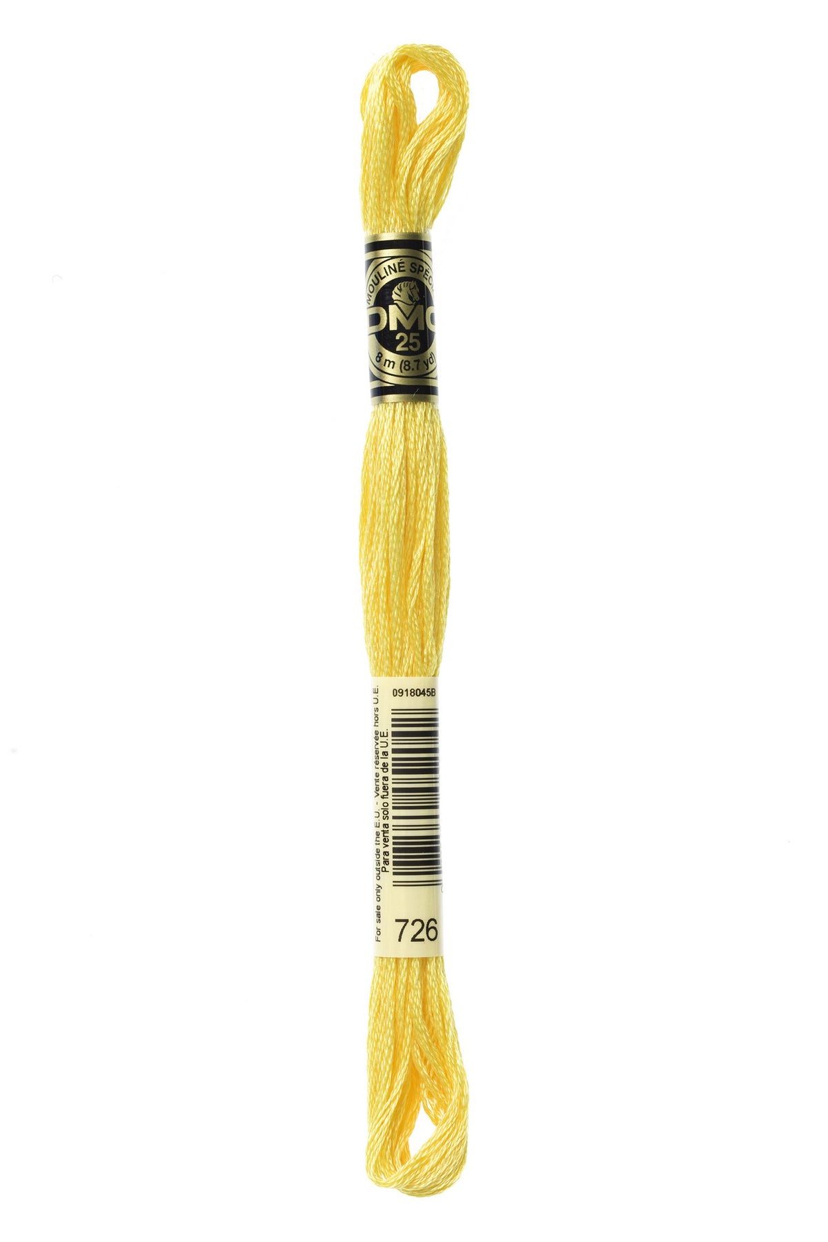 DMC Mouliné Stranded Cotton 726 Topaz Light