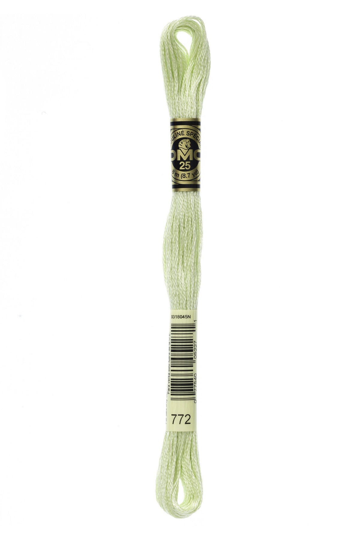 DMC Mouliné Stranded Cotton 772 Yellow Green Very Light
