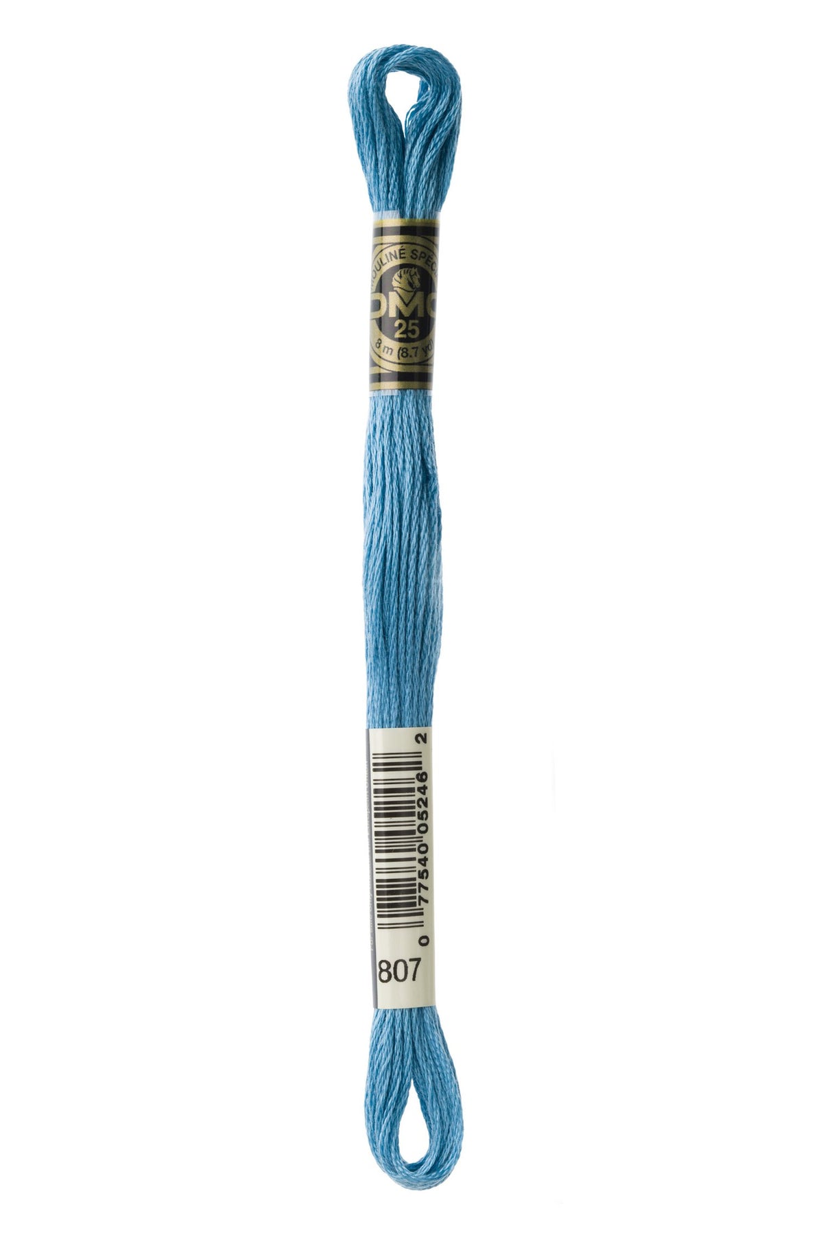 DMC Mouliné Stranded Cotton 807 Peacock Blue