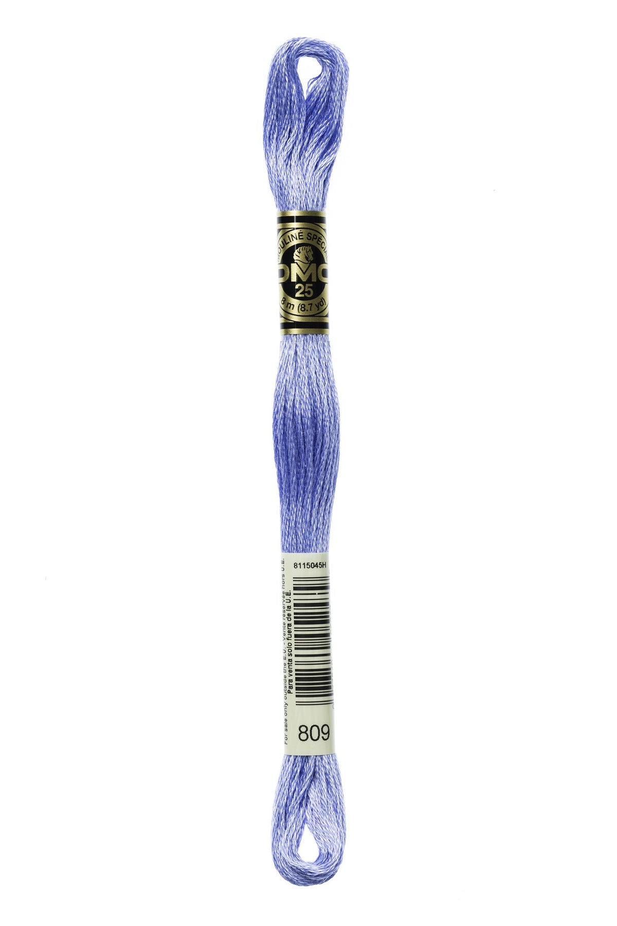 DMC Mouliné Stranded Cotton 809 Delft Blue