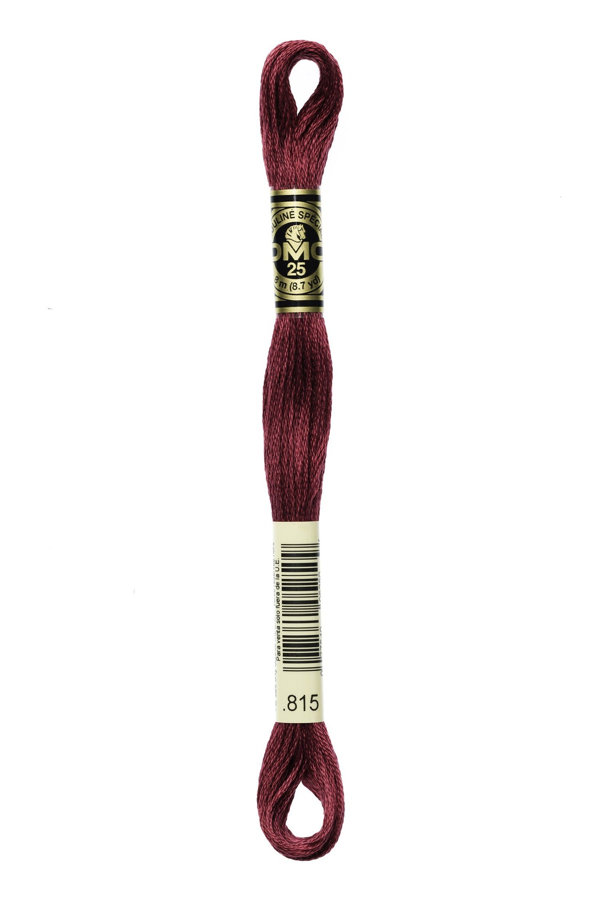 DMC Mouliné Stranded Cotton 815 Garnet Medium