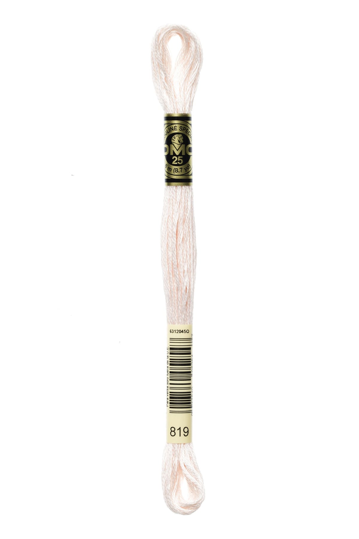 DMC Mouliné Stranded Cotton 819 Baby Pink Light