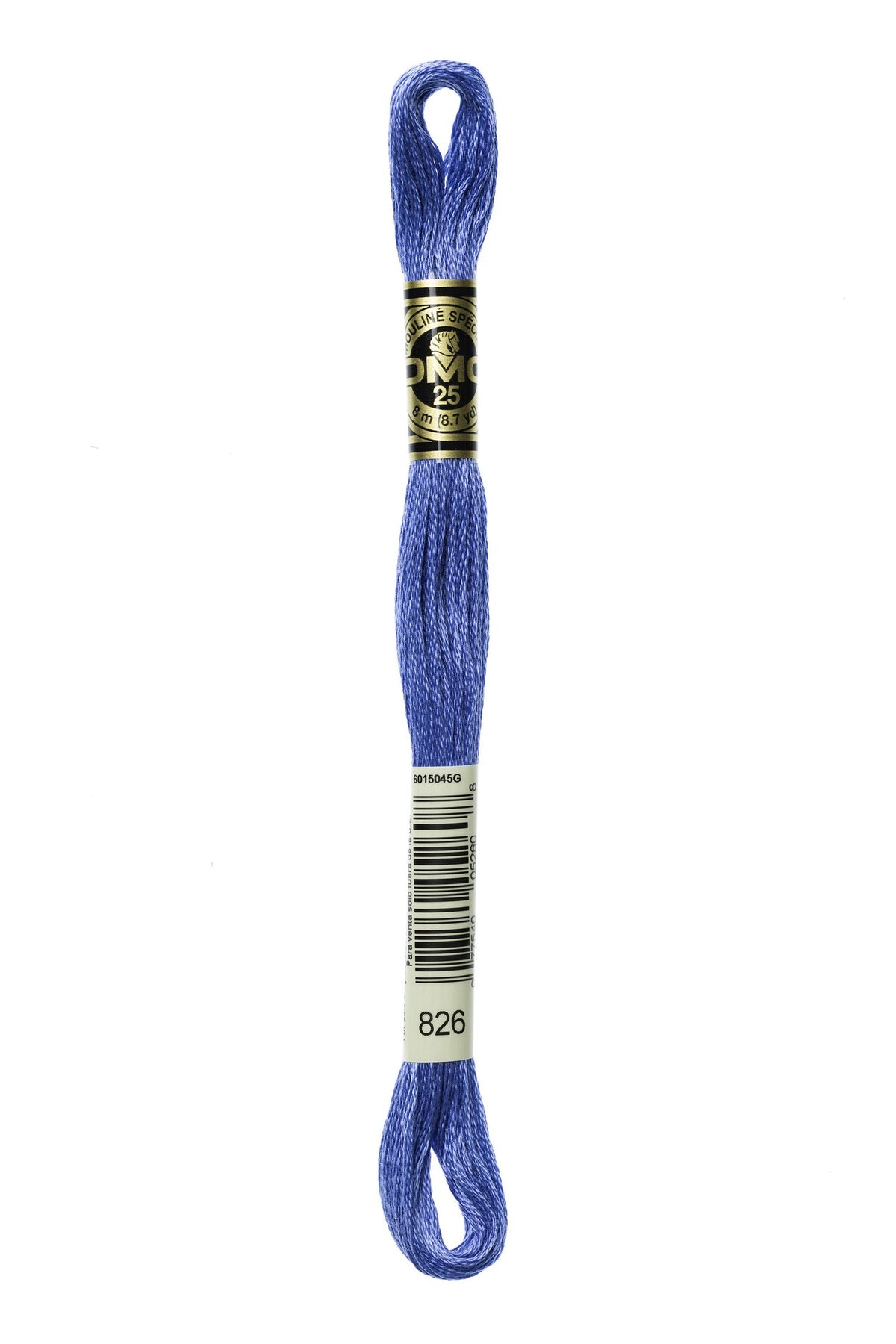 DMC Mouliné Stranded Cotton 826 Blue Medium