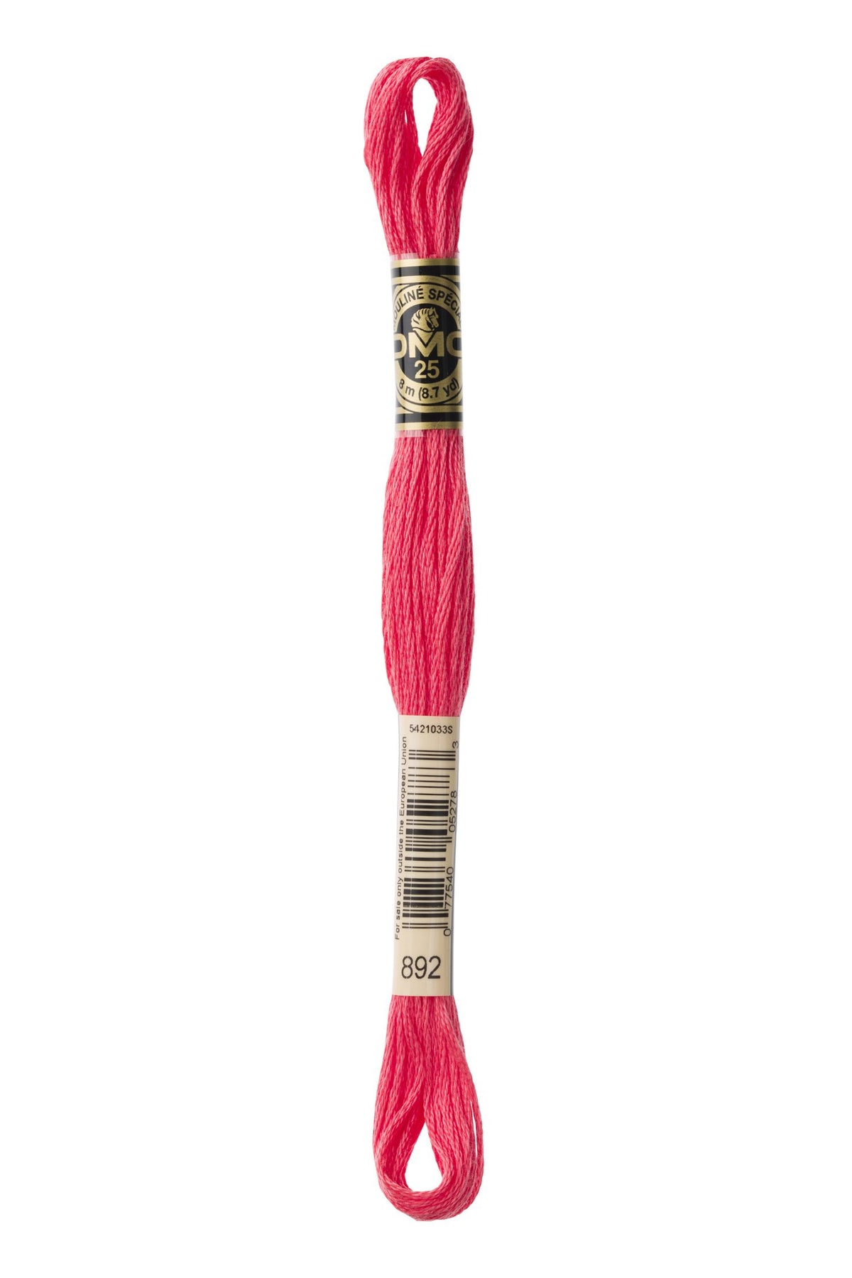 DMC Mouliné Stranded Cotton 892 Carnation Medium