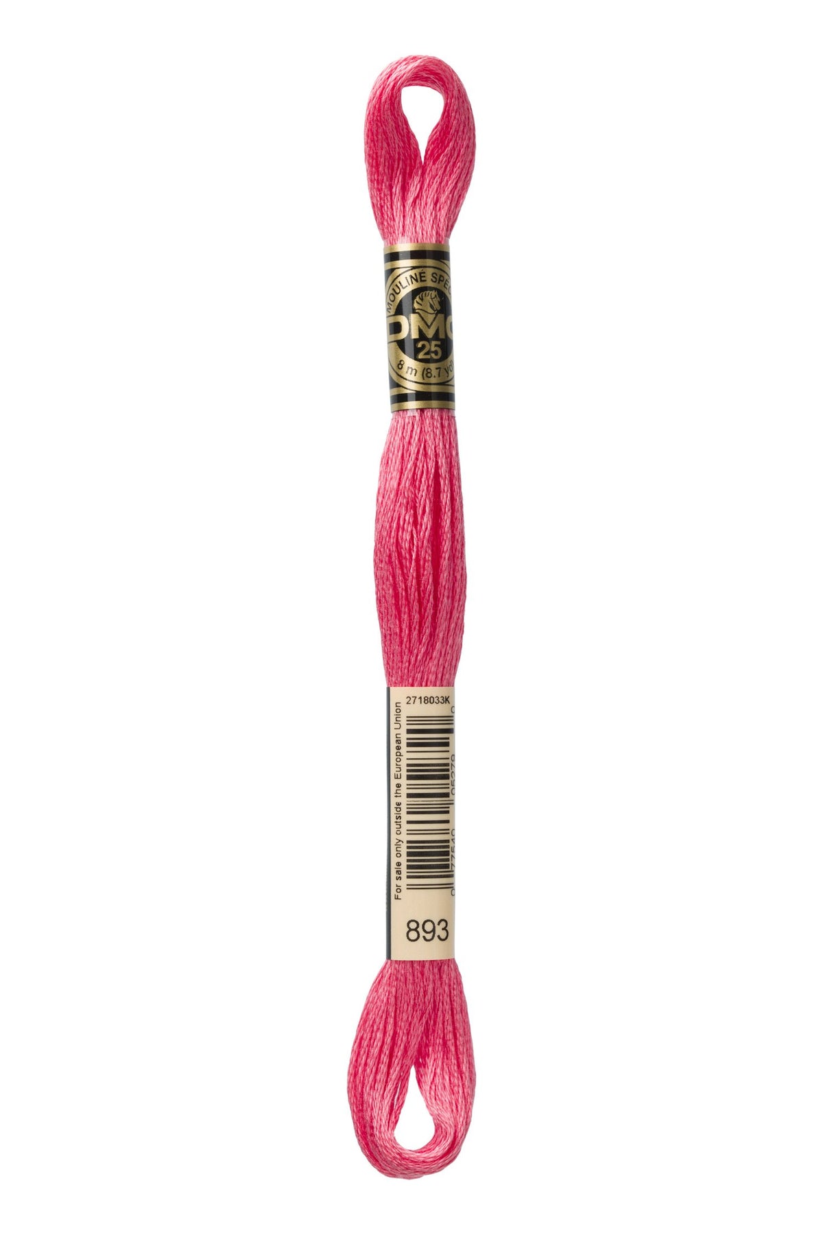 DMC Mouliné Stranded Cotton 893 Carnation Light