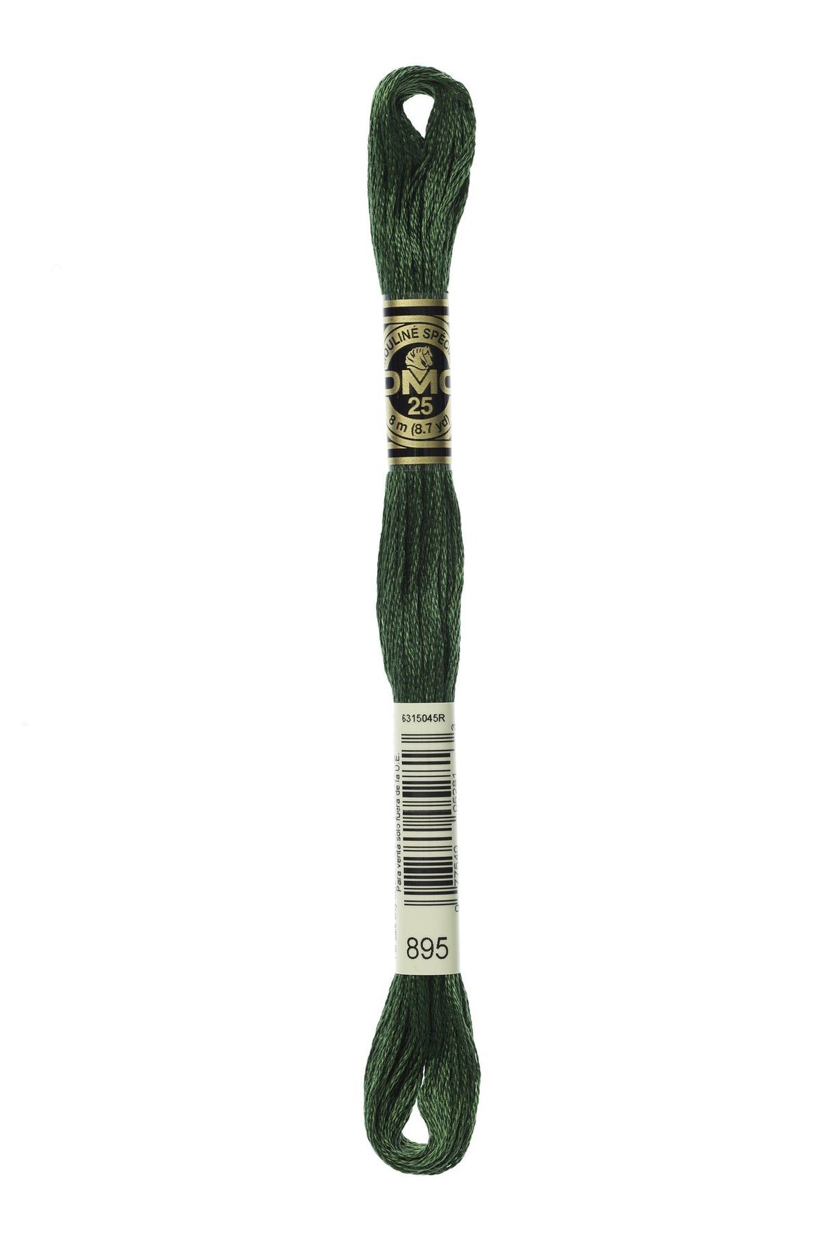 DMC Mouliné Stranded Cotton 895 Hunter Green Very Dark