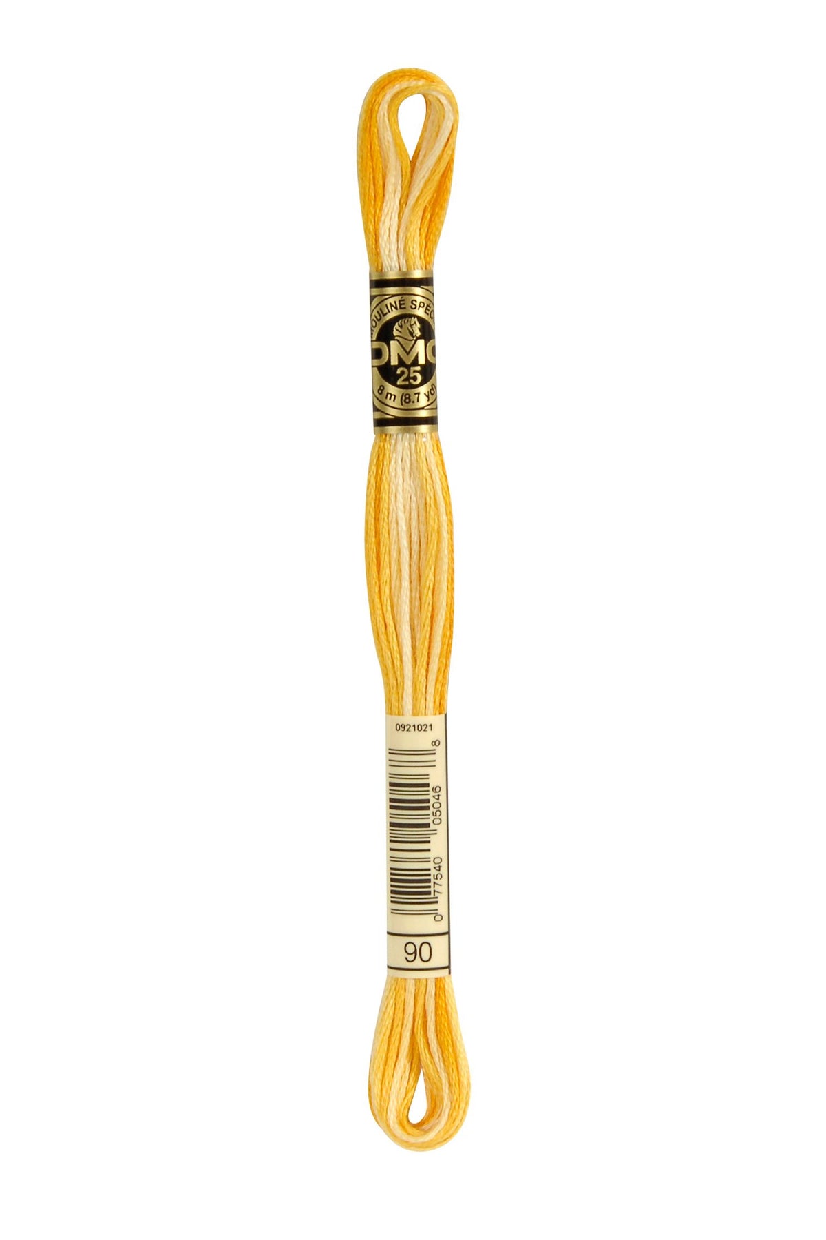 DMC Mouliné Stranded Cotton 90 Variegated Yellow