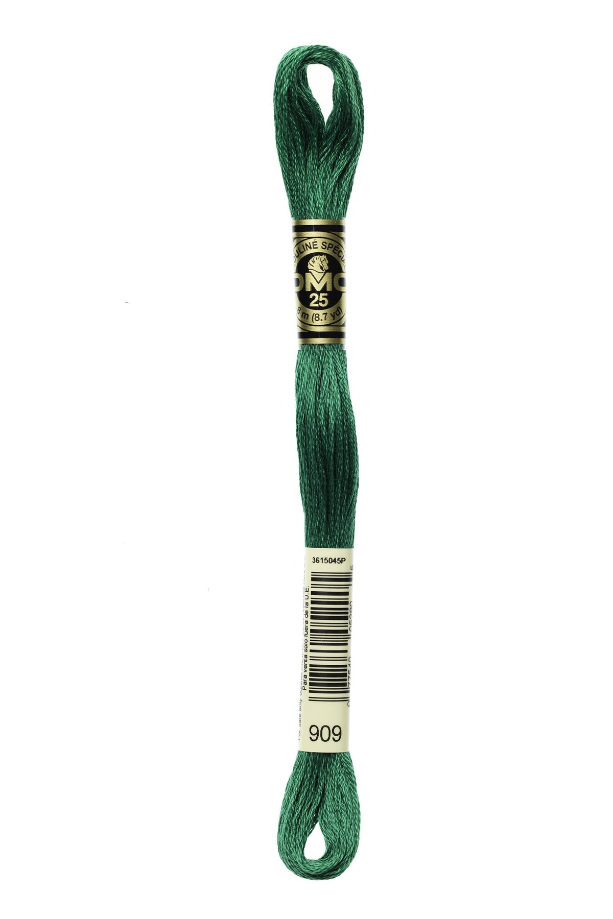 DMC Mouliné Stranded Cotton 909 Emerald Green Very Dark