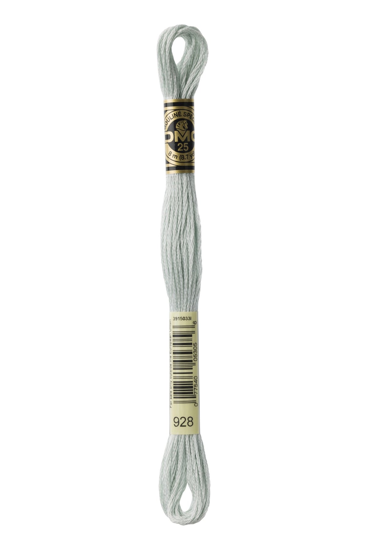 DMC Mouliné Stranded Cotton 928 Gray Green Very Light